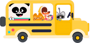 bus escolar en inglés - ingles para niños - lingokids
