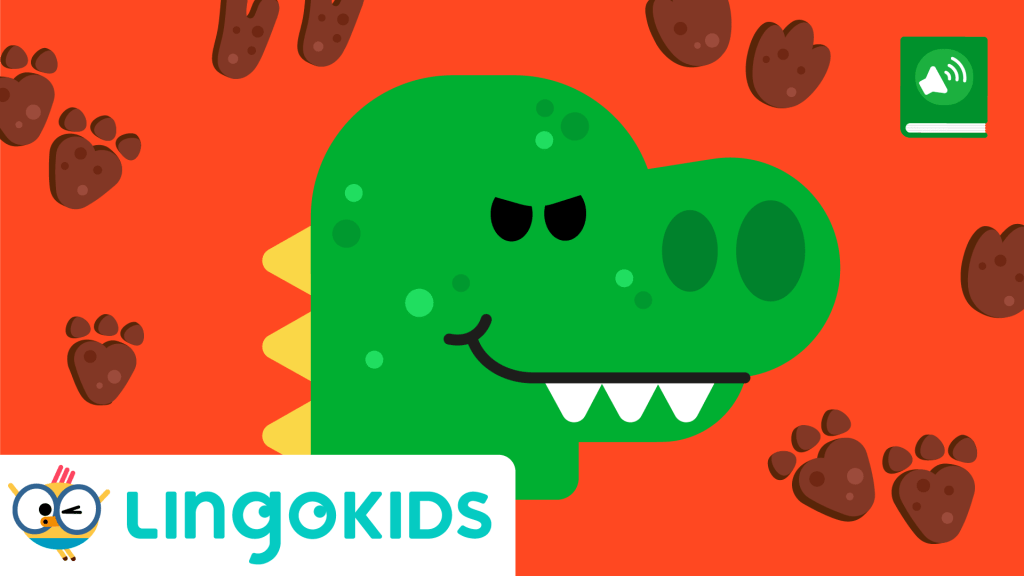 dinosaurios para niños audiolibro lingokids