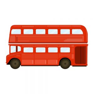 bus de dos pisos en inglés - ingles para niños - lingokids