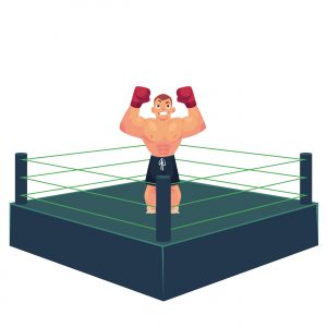 boxeo - nombres de deportes en ingles - ingles para niños - lingokids