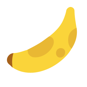 Fruits in English - Banana