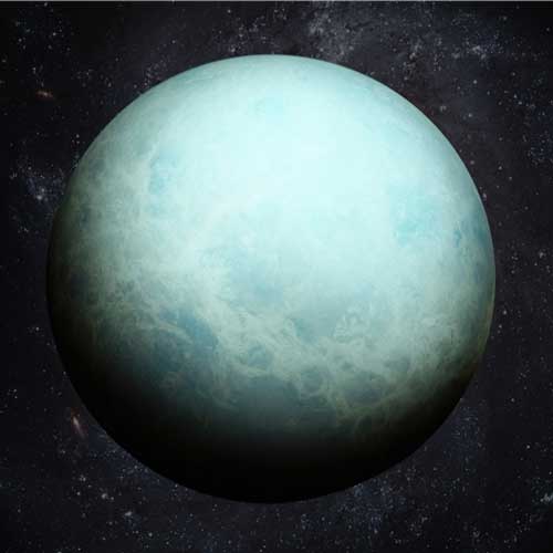 Urano - Planetas en inglés