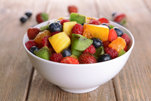 Fruit salad - Activities to learn about fruits 