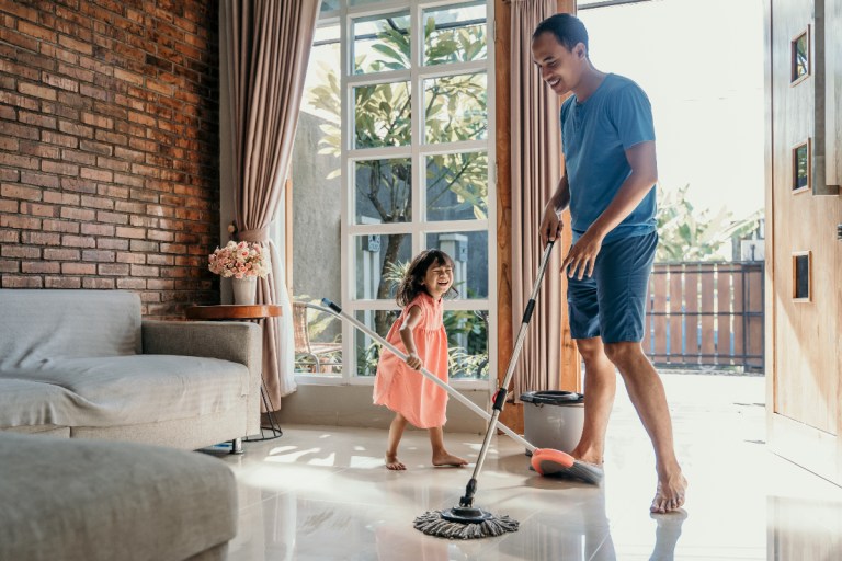 Make Spring Cleaning Fun for Kids