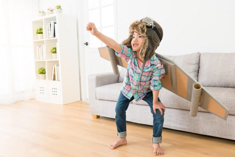 confident kid