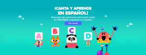 Las divertidas canciones de Lingokids en YouTube ahora en español