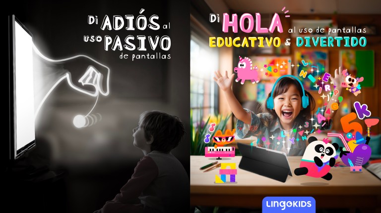 Uso de pantallas seguro, de calidad y educativo con Lingokids