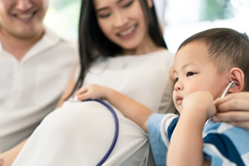 prepare your child for a sibling