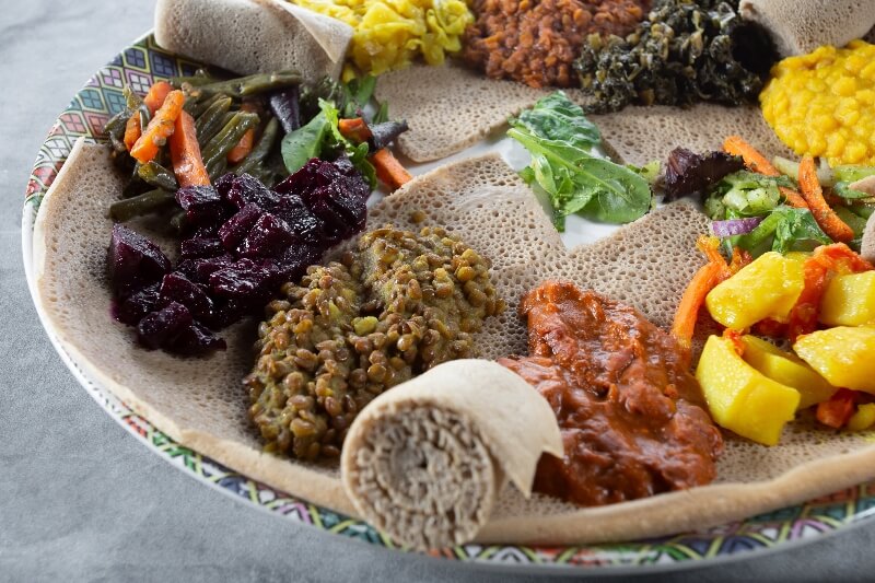 Ethiopian food 