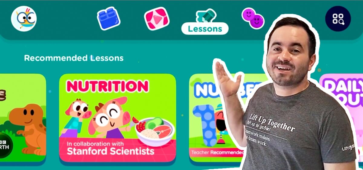 Lingokids Lessons cover