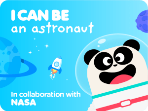 learn about space with NASA and Lingokids