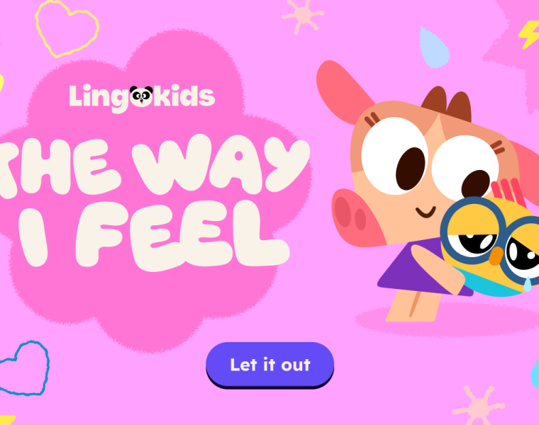 The way I feel Lingokids content collection - emotions for kids