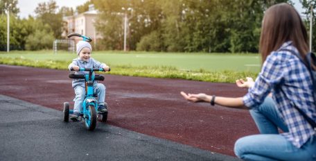 teach your child to ride a bike